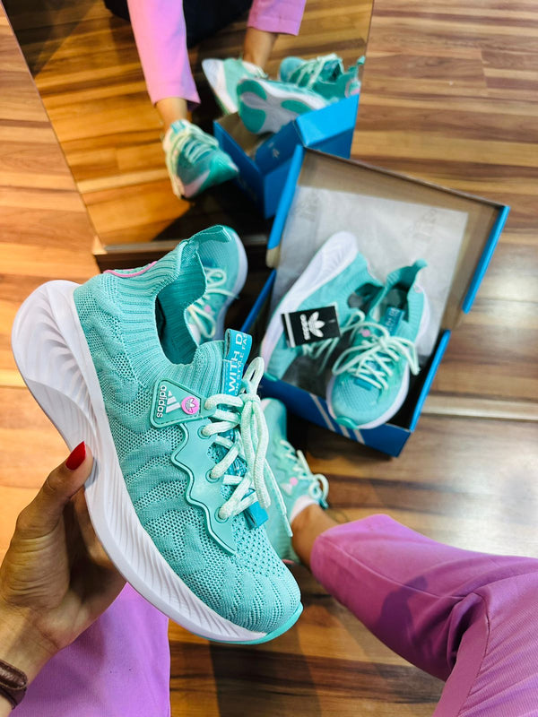 Tênis Adidas Sport Knit Cores Femininas