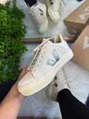 Tênis Feminino Vert Couro Cadarço