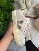 Tênis Feminino Vert Couro Cadarço